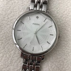 Stainless steel Fossil watch